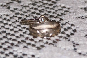 our wedding rings